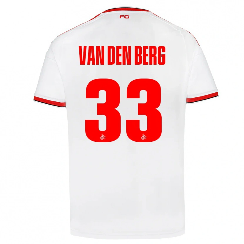 Danxen Mulher Camisola Rav Van Den Berg #33 Branco Vermelho Preto Principal 2026/27 Camisa Brasil