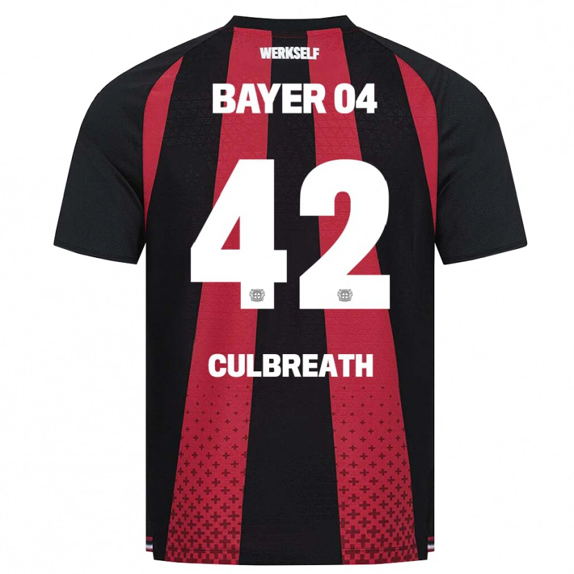 Danxen Mulher Camisola Montrell Culbreath #42 Preto Branco Vermelho Principal 2026/27 Camisa Brasil