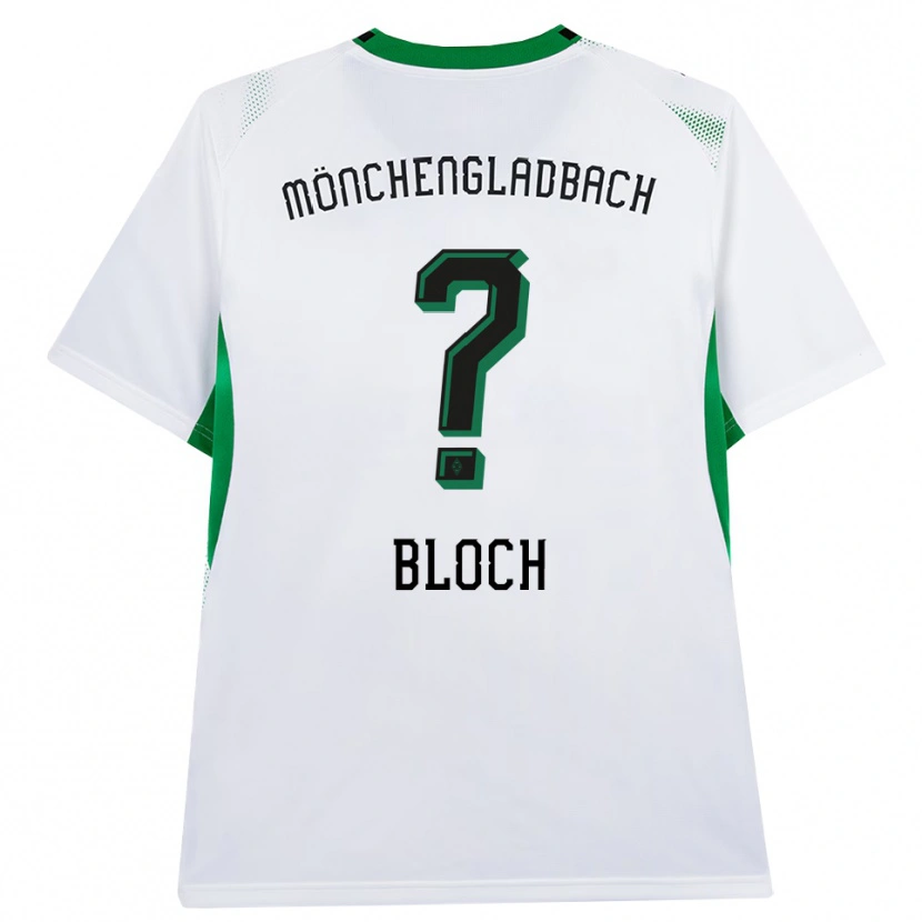 Danxen Mulher Camisola Stefan Bloch #0 Branco Verde Preto Principal 2026/27 Camisa Brasil