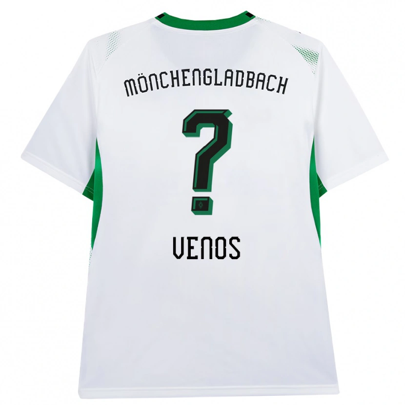 Danxen Mulher Camisola Christos Venos #0 Branco Verde Preto Principal 2026/27 Camisa Brasil