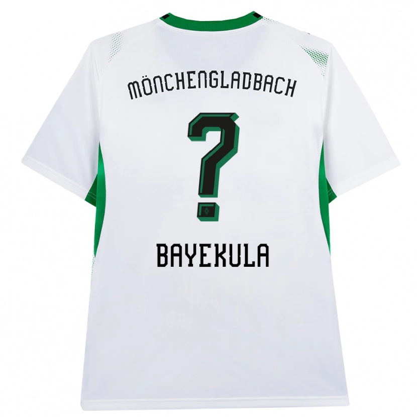 Danxen Mulher Camisola Emilyo Bayekula #0 Branco Verde Preto Principal 2026/27 Camisa Brasil