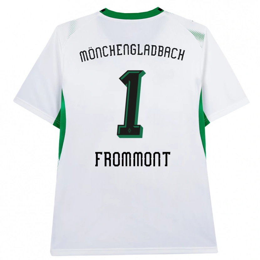 Danxen Mulher Camisola Romina Frommont #1 Branco Verde Preto Principal 2026/27 Camisa Brasil