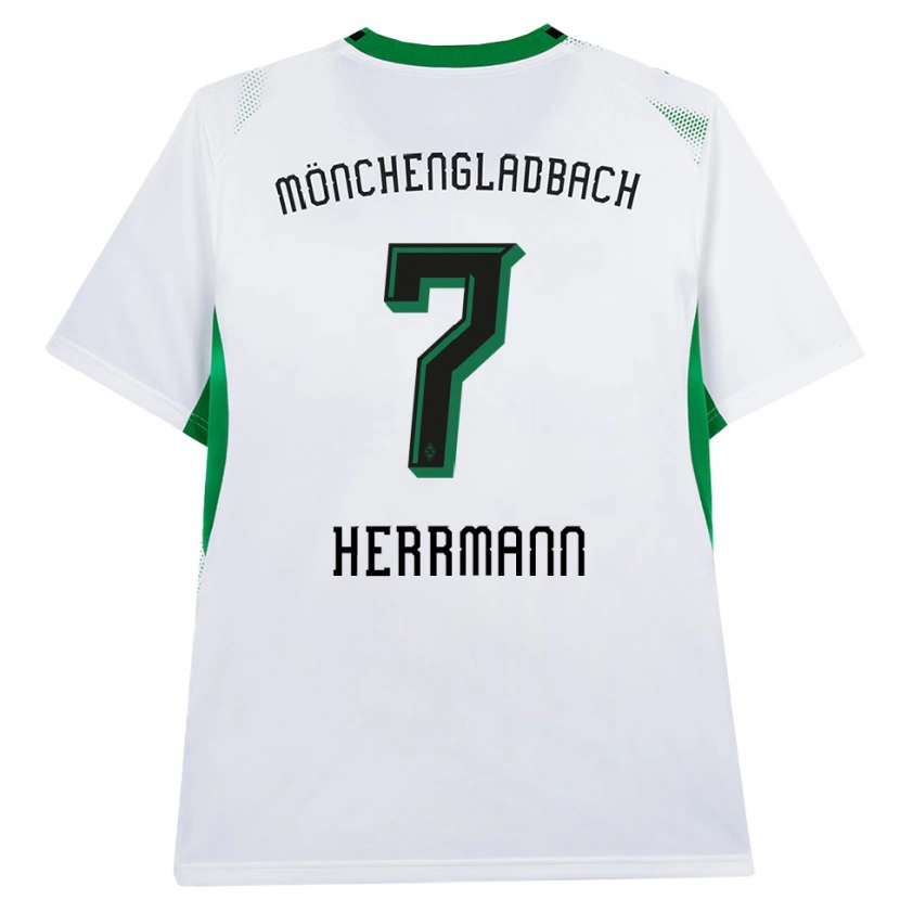 Danxen Mulher Camisola Patrick Herrmann #7 Branco Verde Preto Principal 2026/27 Camisa Brasil