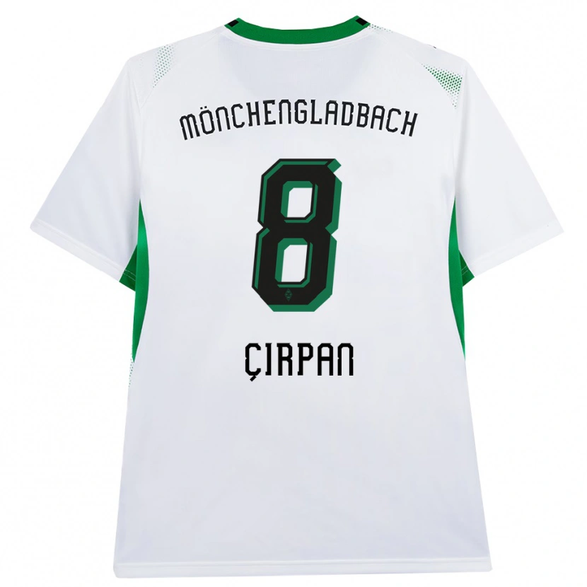 Danxen Mulher Camisola Kemal Çırpan #8 Branco Verde Preto Principal 2026/27 Camisa Brasil