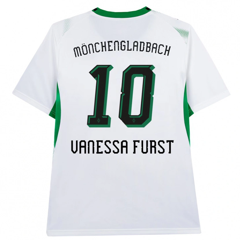 Danxen Mulher Camisola Vanessa Fürst #10 Branco Verde Preto Principal 2026/27 Camisa Brasil