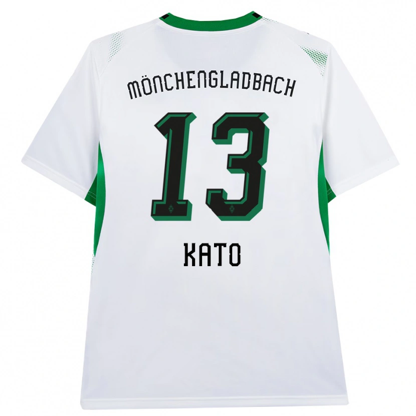Danxen Mulher Camisola Mizuho Kato #13 Branco Verde Preto Principal 2026/27 Camisa Brasil