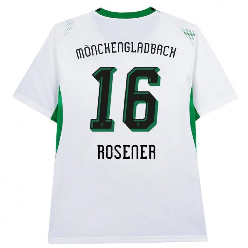 Danxen Mulher Camisola Chiara Rösener #16 Branco Verde Preto Principal 2026/27 Camisa Brasil