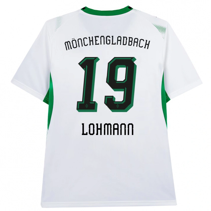 Danxen Mulher Camisola Mona Lohmann #19 Branco Verde Preto Principal 2026/27 Camisa Brasil