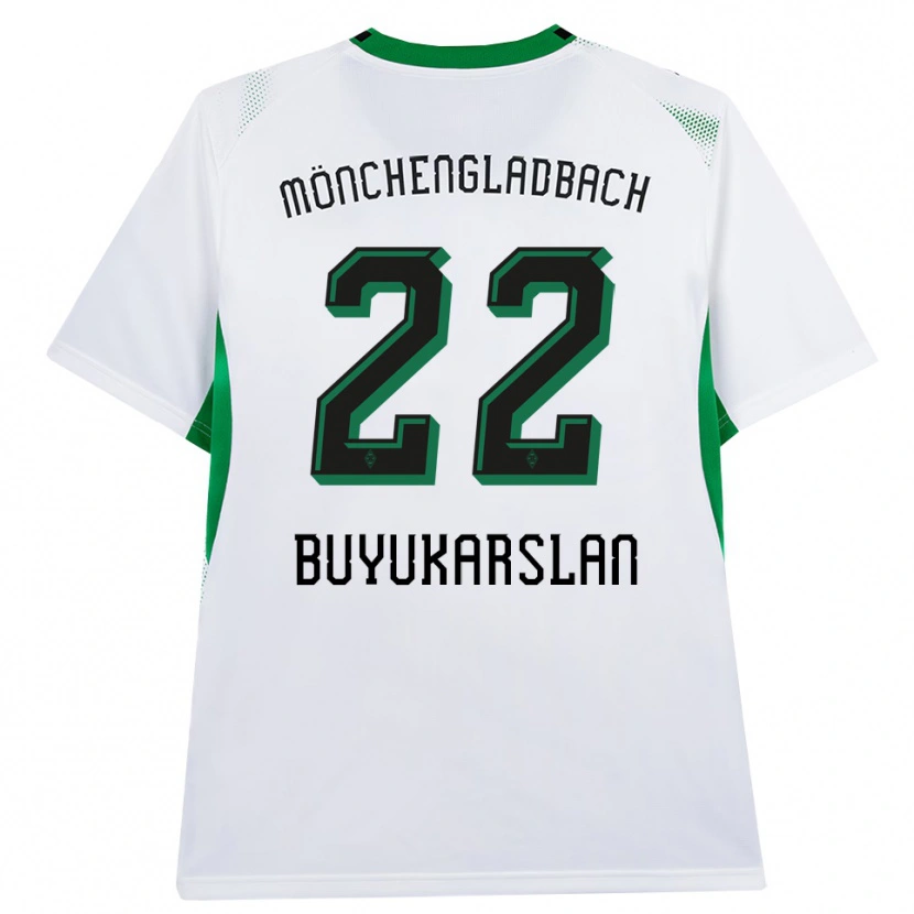 Danxen Mulher Camisola Oguzcan Büyükarslan #22 Branco Verde Preto Principal 2026/27 Camisa Brasil