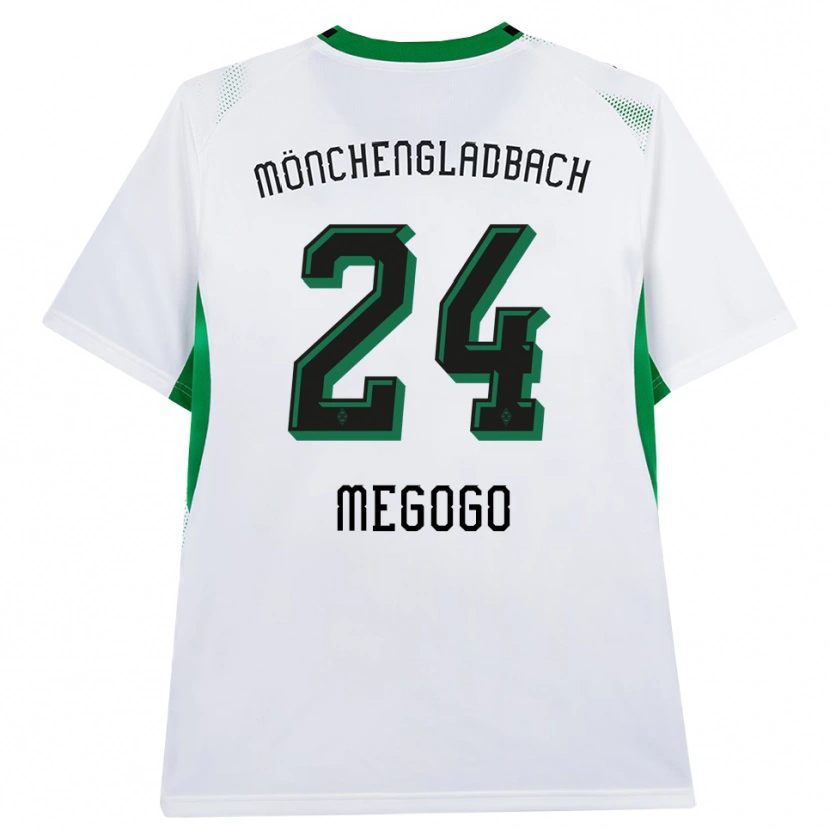Danxen Mulher Camisola Destini Megogo #24 Branco Verde Preto Principal 2026/27 Camisa Brasil