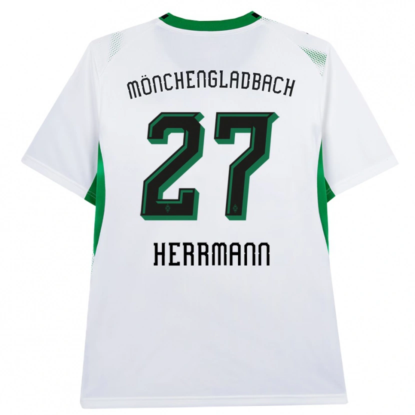 Danxen Mulher Camisola Michelle Herrmann #27 Branco Verde Preto Principal 2026/27 Camisa Brasil