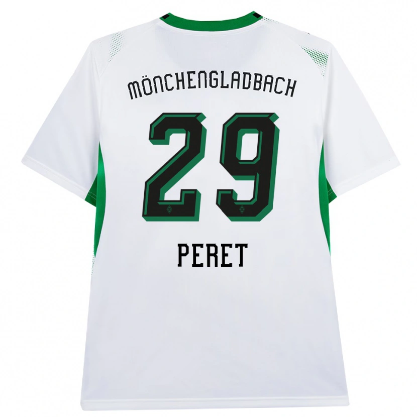 Danxen Mulher Camisola Jakub Peret #29 Branco Verde Preto Principal 2026/27 Camisa Brasil