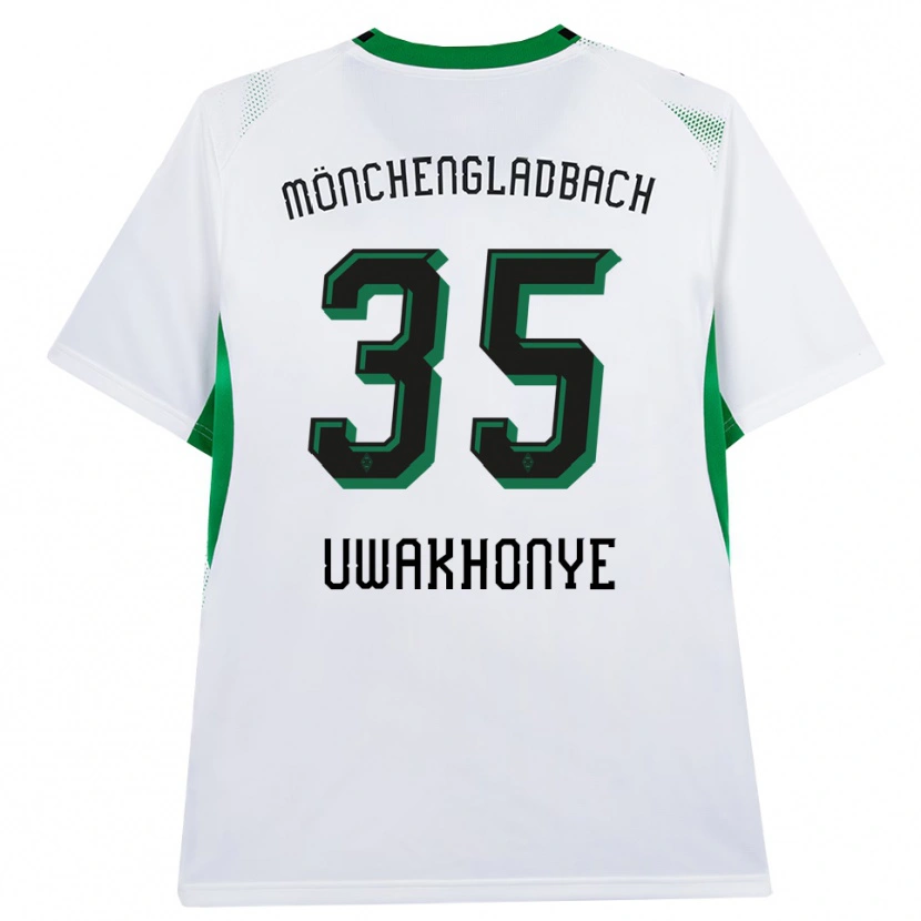 Danxen Mulher Camisola Josiah Uwakhonye #35 Branco Verde Preto Principal 2026/27 Camisa Brasil