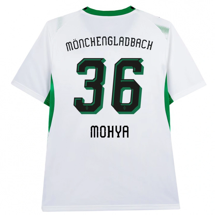 Danxen Mulher Camisola Wael Mohya #36 Branco Verde Preto Principal 2026/27 Camisa Brasil