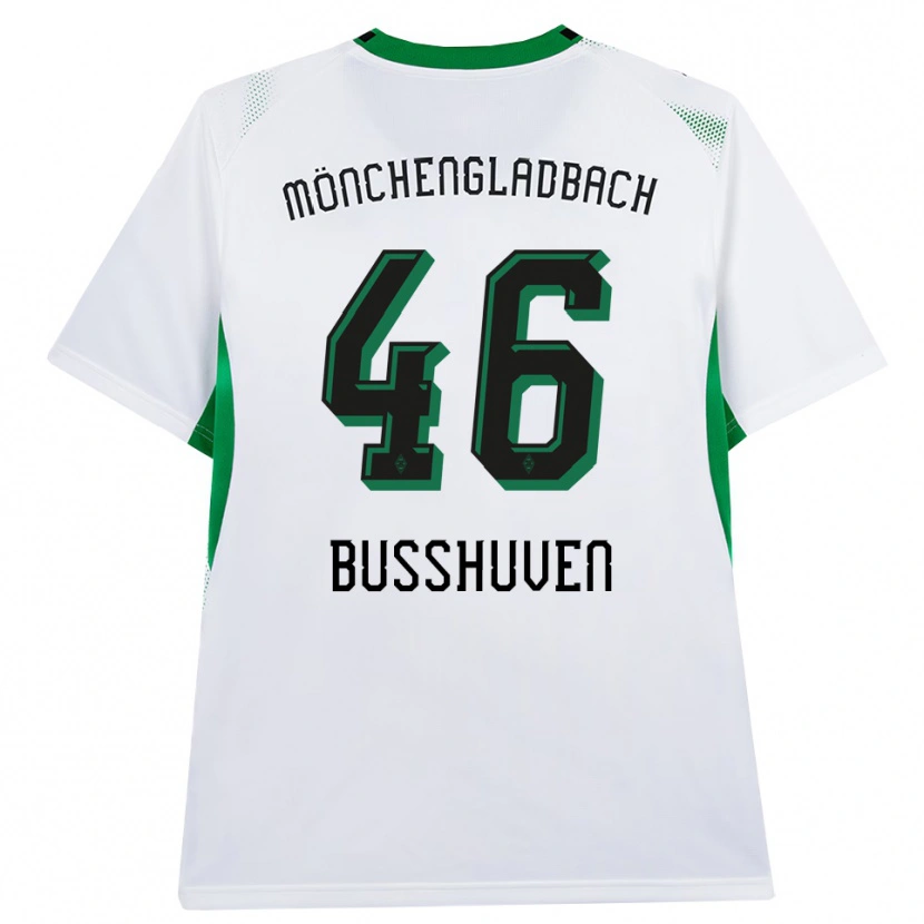 Danxen Mulher Camisola Alina Busshuven #46 Branco Verde Preto Principal 2026/27 Camisa Brasil