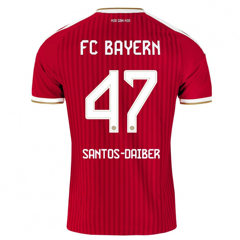 Danxen Mulher Camisola David Santos Daiber #47 Vermelho Branco Azul Principal 2026/27 Camisa Brasil