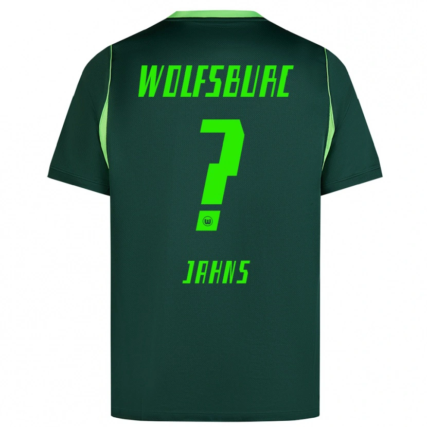 Danxen Mulher Camisola Stefan Jahns #0 Verde Escuro Branco Principal 2026/27 Camisa Brasil