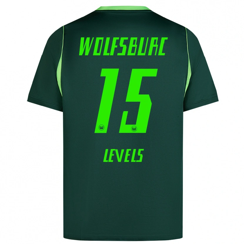 Danxen Mulher Camisola Janou Levels #15 Verde Escuro Branco Principal 2026/27 Camisa Brasil