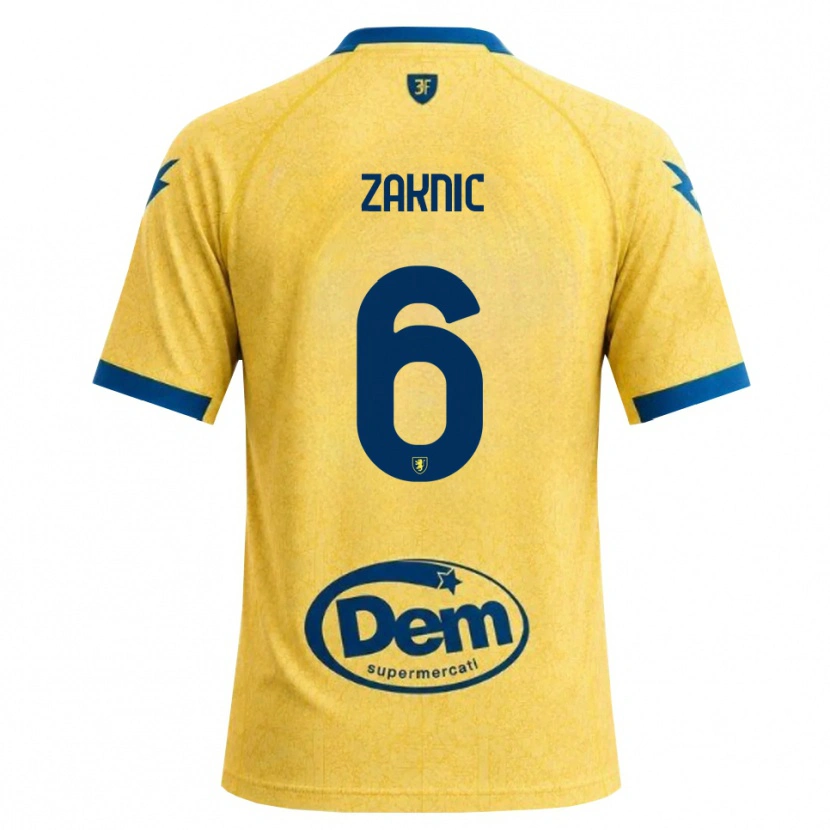 Danxen Mulher Camisola Lazar Zaknic #6 Caqui Preto Azul Principal 2026/27 Camisa Brasil