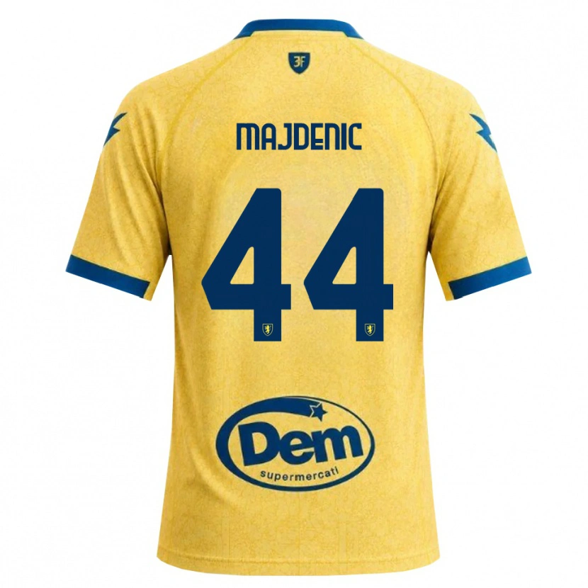 Danxen Mulher Camisola Fran Majdenic #44 Caqui Preto Azul Principal 2026/27 Camisa Brasil