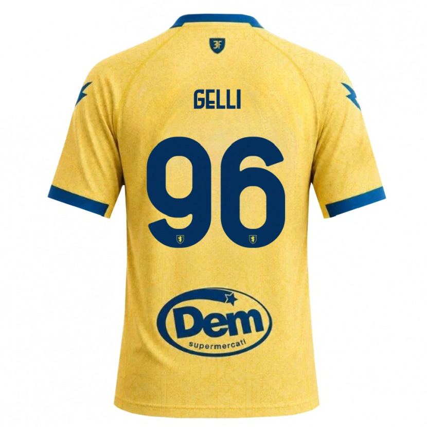 Danxen Mulher Camisola Francesco Gelli #96 Caqui Preto Azul Principal 2026/27 Camisa Brasil