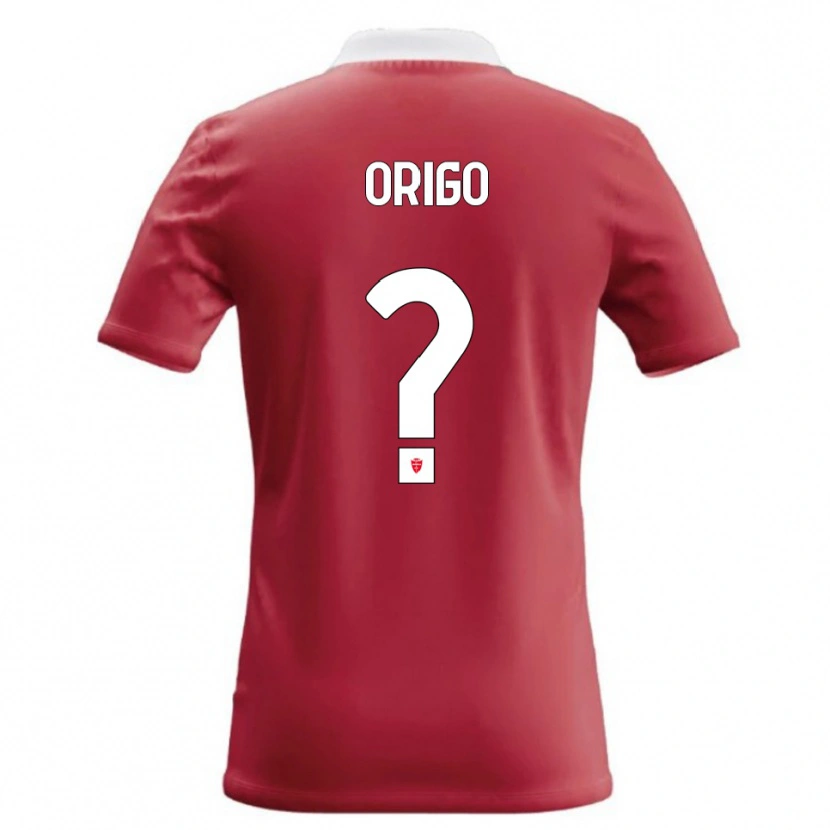 Danxen Mulher Camisola Tobias Origo #0 Vermelho Branco Principal 2026/27 Camisa Brasil