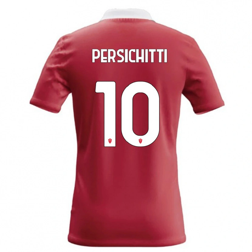 Danxen Mulher Camisola Matteo Persichitti #10 Vermelho Branco Principal 2026/27 Camisa Brasil