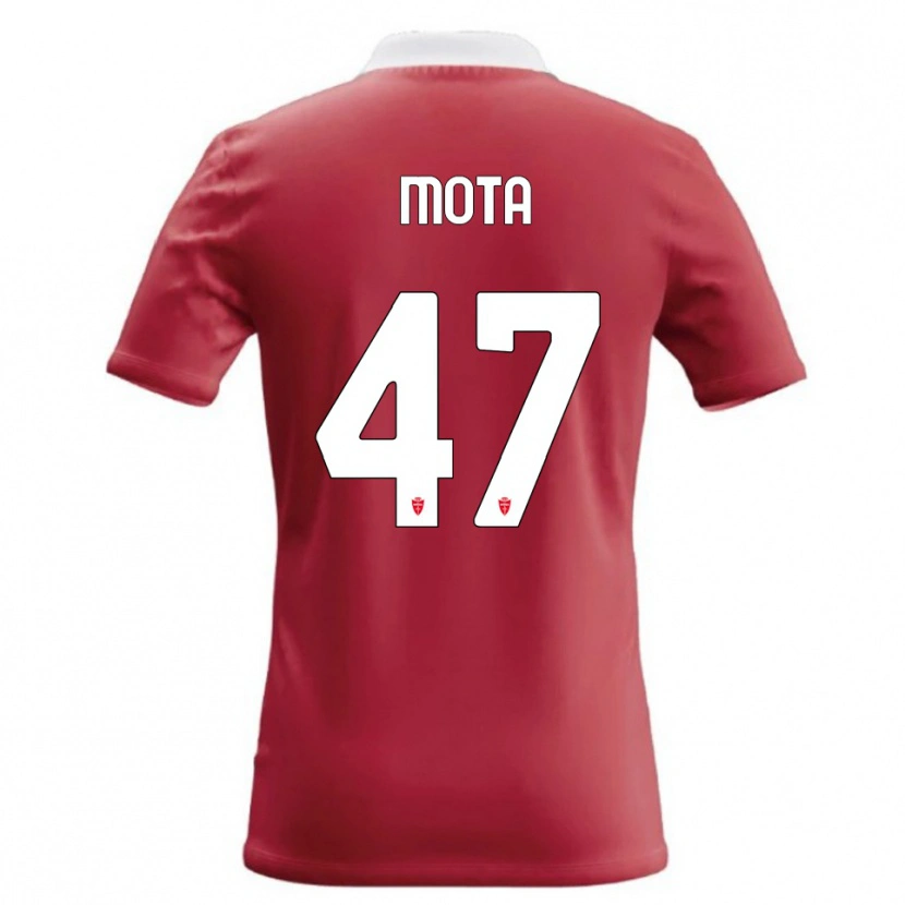 Danxen Mulher Camisola Dany Mota #47 Vermelho Branco Principal 2026/27 Camisa Brasil