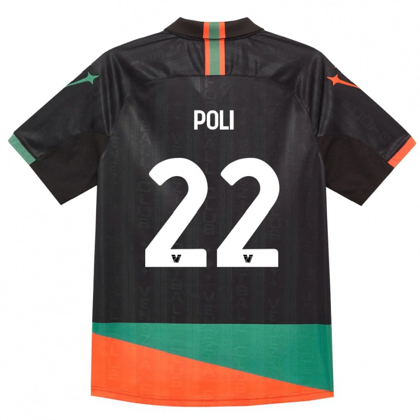 Danxen Mulher Camisola Elena Poli #22 Preto Laranja Verde Principal 2026/27 Camisa Brasil