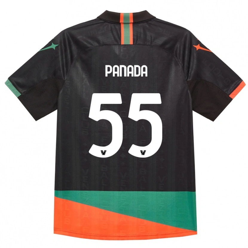 Danxen Mulher Camisola Simone Panada #55 Preto Laranja Verde Principal 2026/27 Camisa Brasil