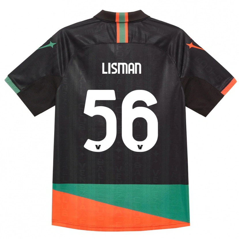 Danxen Mulher Camisola Kornel Lisman #56 Preto Laranja Verde Principal 2026/27 Camisa Brasil