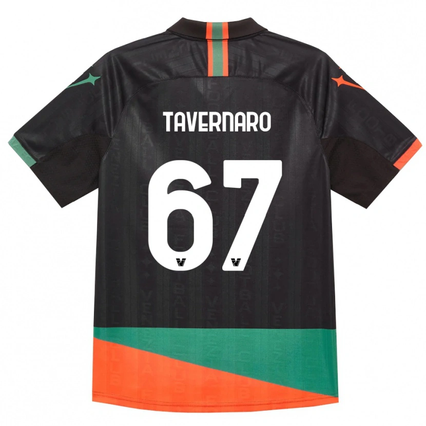 Danxen Mulher Camisola Federico Tavernaro #67 Preto Laranja Verde Principal 2026/27 Camisa Brasil