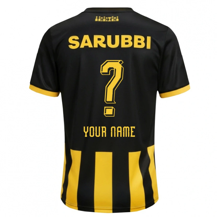 Danxen Mulher Camisola Seu Nome #0 Preto Amarelo Principal 2026/27 Camisa Brasil