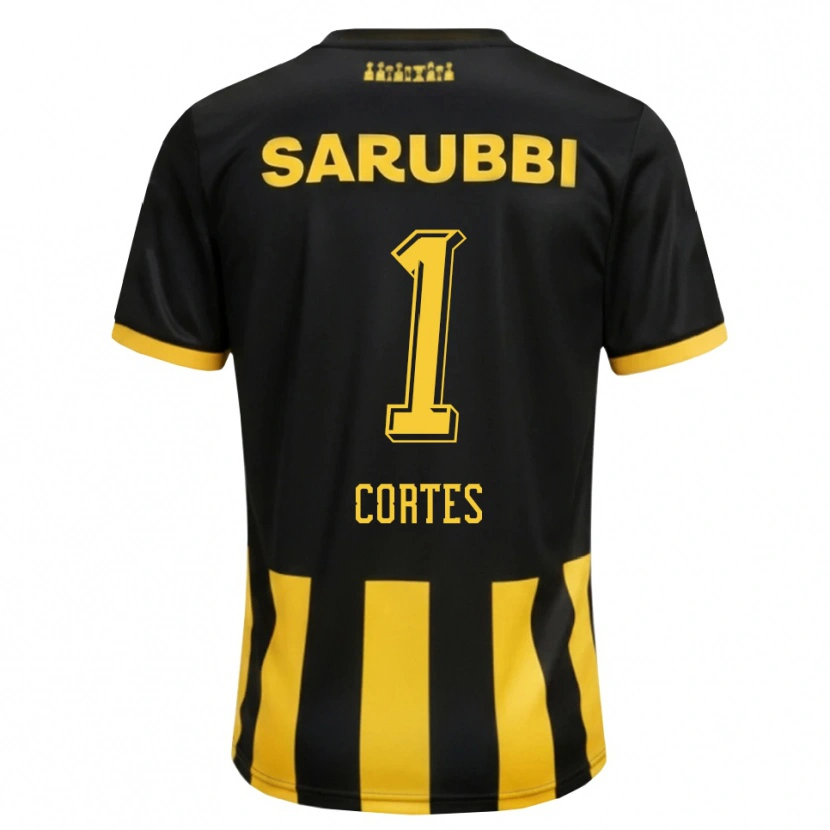 Danxen Mulher Camisola Brayan Cortés #1 Preto Amarelo Principal 2026/27 Camisa Brasil