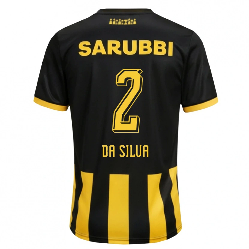 Danxen Mulher Camisola Gabriel Da Silva #2 Preto Amarelo Principal 2026/27 Camisa Brasil