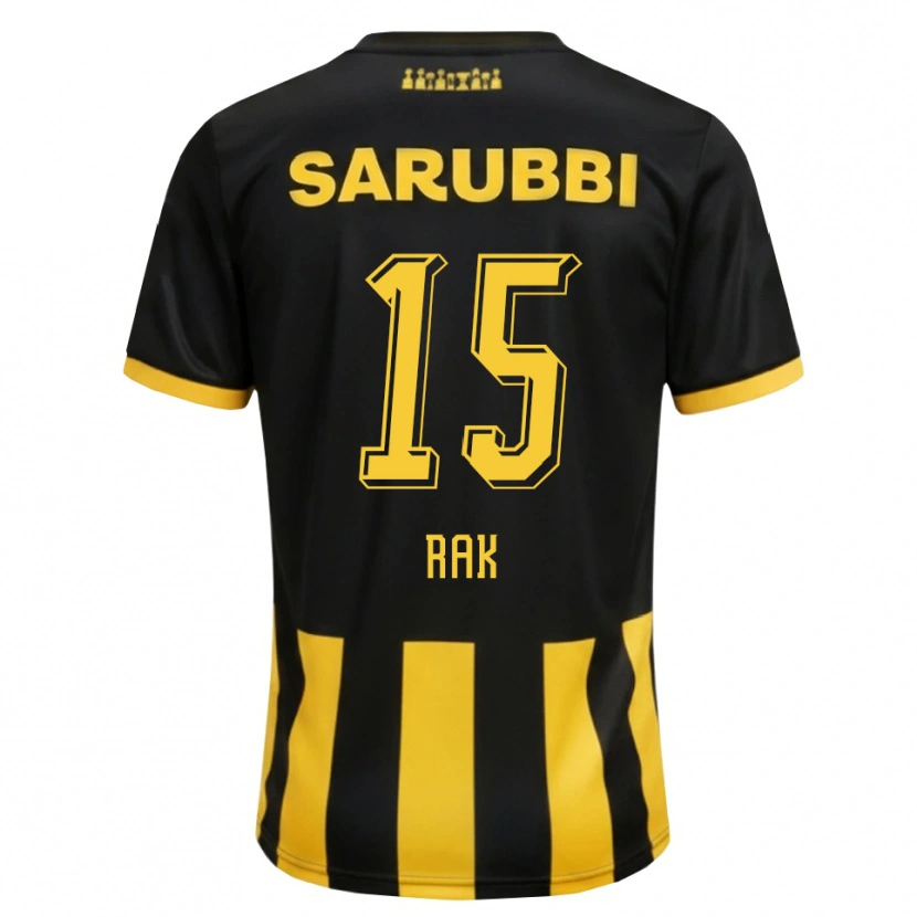 Danxen Mulher Camisola Yonatthan Rak #15 Preto Amarelo Principal 2026/27 Camisa Brasil