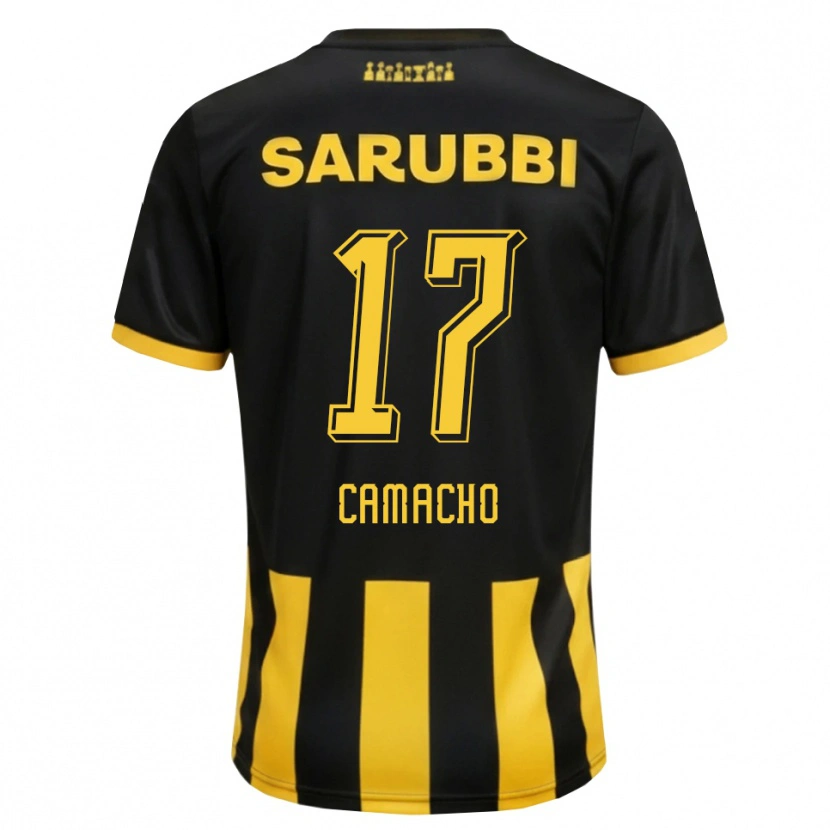 Danxen Mulher Camisola Sebastián Camacho #17 Preto Amarelo Principal 2026/27 Camisa Brasil