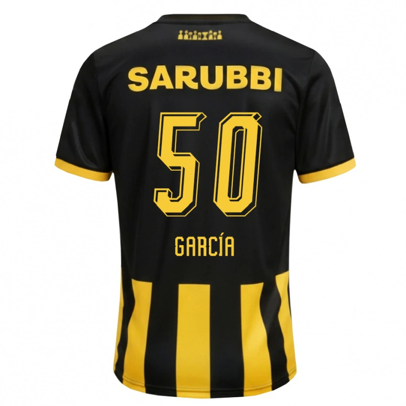 Danxen Mulher Camisola Diego García #50 Preto Amarelo Principal 2026/27 Camisa Brasil
