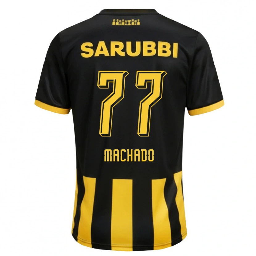 Danxen Mulher Camisola Alexander Machado #77 Preto Amarelo Principal 2026/27 Camisa Brasil