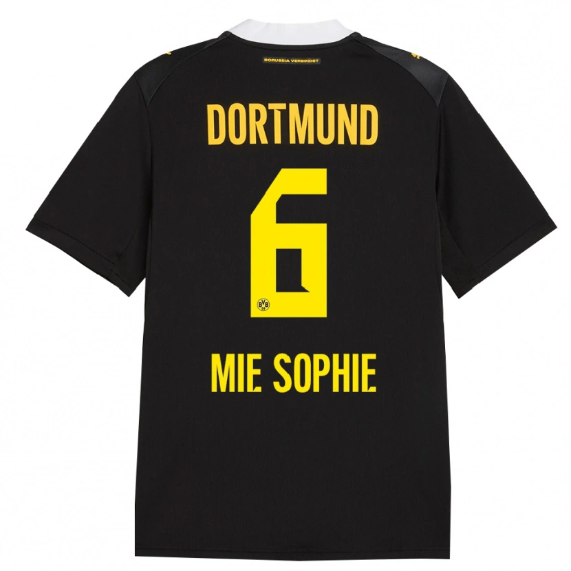 Danxen Mulher Camisola Sando Mie Sophie #6 Preto Vermelho Amarelo Alternativa 2026/27 Camisa Brasil