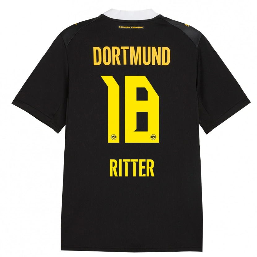 Danxen Mulher Camisola Roméo Ritter #18 Preto Vermelho Amarelo Alternativa 2026/27 Camisa Brasil