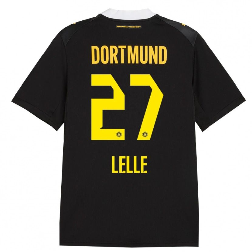 Danxen Mulher Camisola David Lelle #27 Preto Vermelho Amarelo Alternativa 2026/27 Camisa Brasil