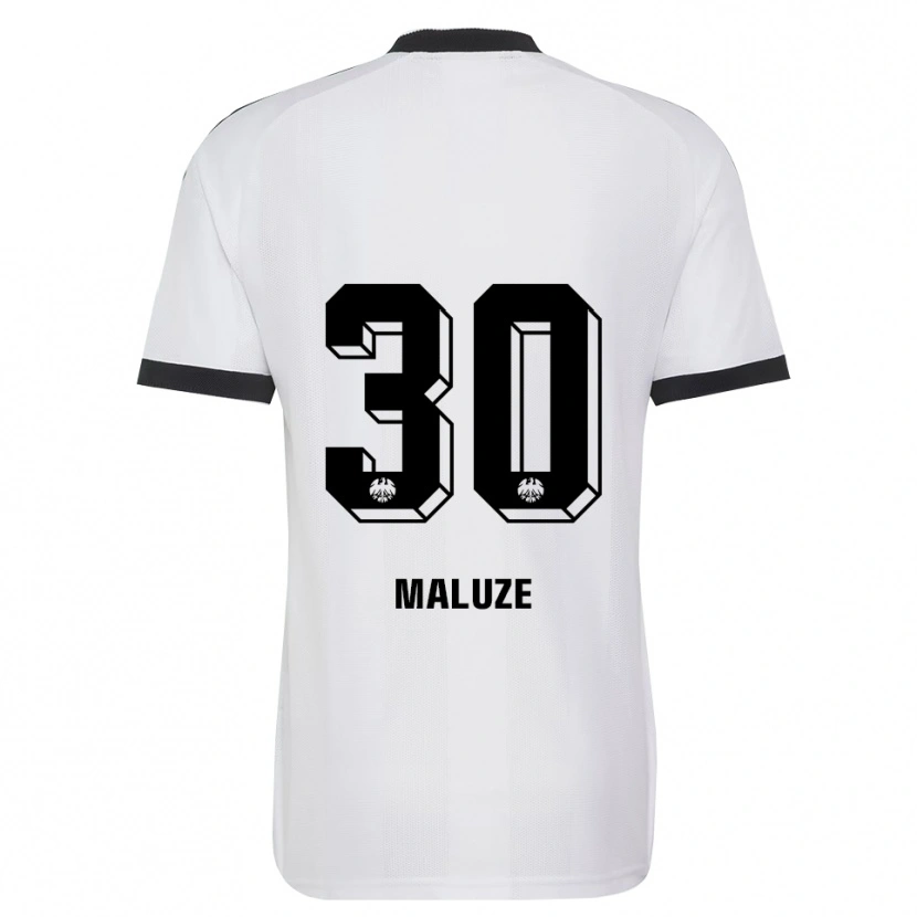 Danxen Mulher Camisola Jeremiaha Maluze #30 Branco Preto Alternativa 2026/27 Camisa Brasil