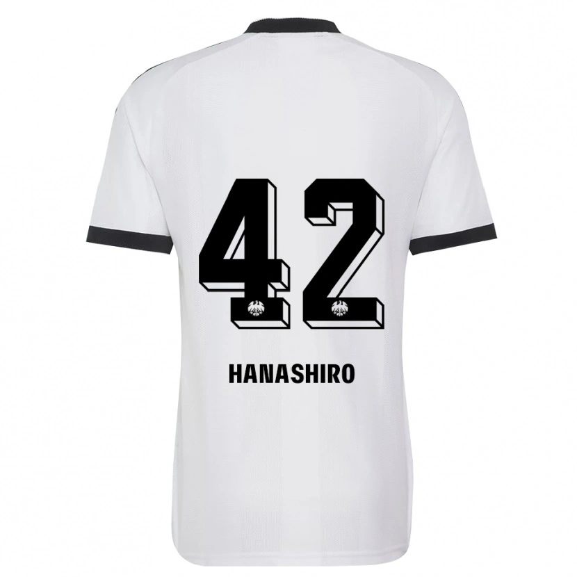 Danxen Mulher Camisola Rinto Hanashiro #42 Branco Preto Alternativa 2026/27 Camisa Brasil