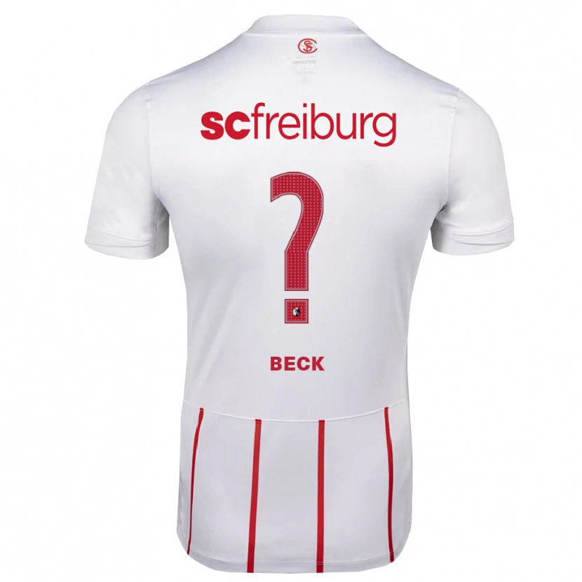 Danxen Mulher Camisola Ruben Beck #0 Branco Vermelho Amarelo Alternativa 2026/27 Camisa Brasil