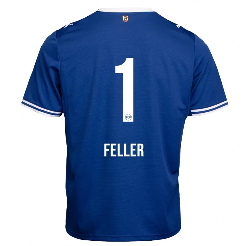 Danxen Mulher Camisola Frank Feller #1 Azul Real Branco Alternativa 2026/27 Camisa Brasil