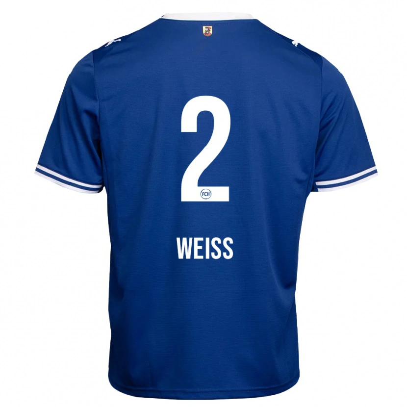 Danxen Mulher Camisola Philipp Weiß #2 Azul Real Branco Alternativa 2026/27 Camisa Brasil