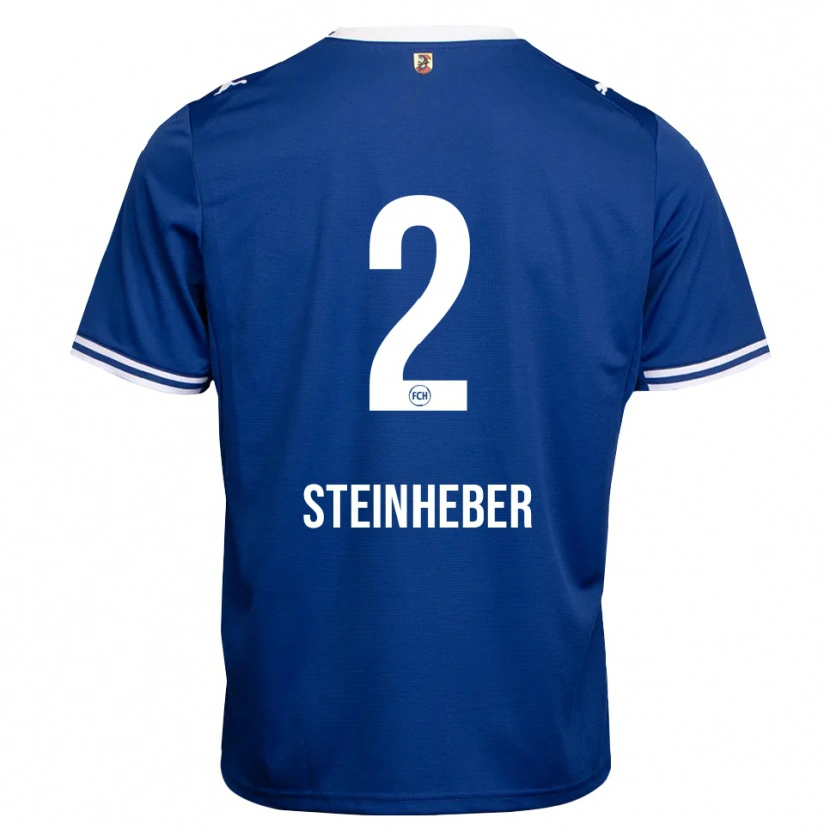 Danxen Mulher Camisola Leni Steinheber #2 Azul Real Branco Alternativa 2026/27 Camisa Brasil