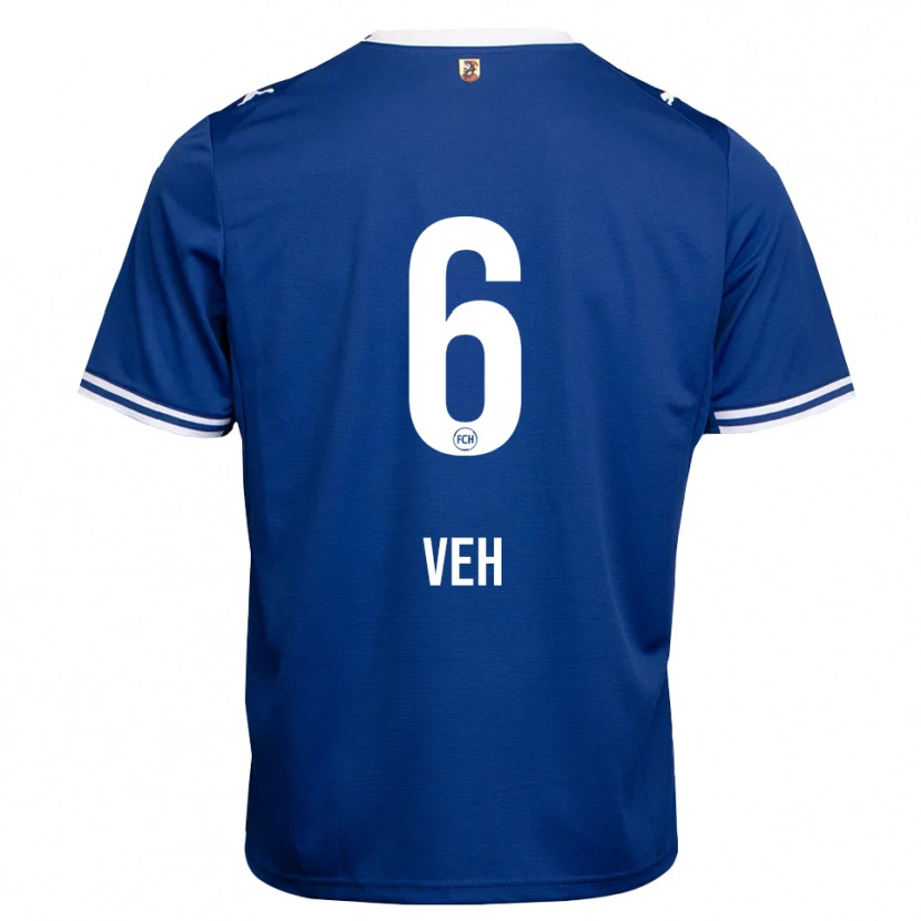 Danxen Mulher Camisola Lucas Veh #6 Azul Real Branco Alternativa 2026/27 Camisa Brasil