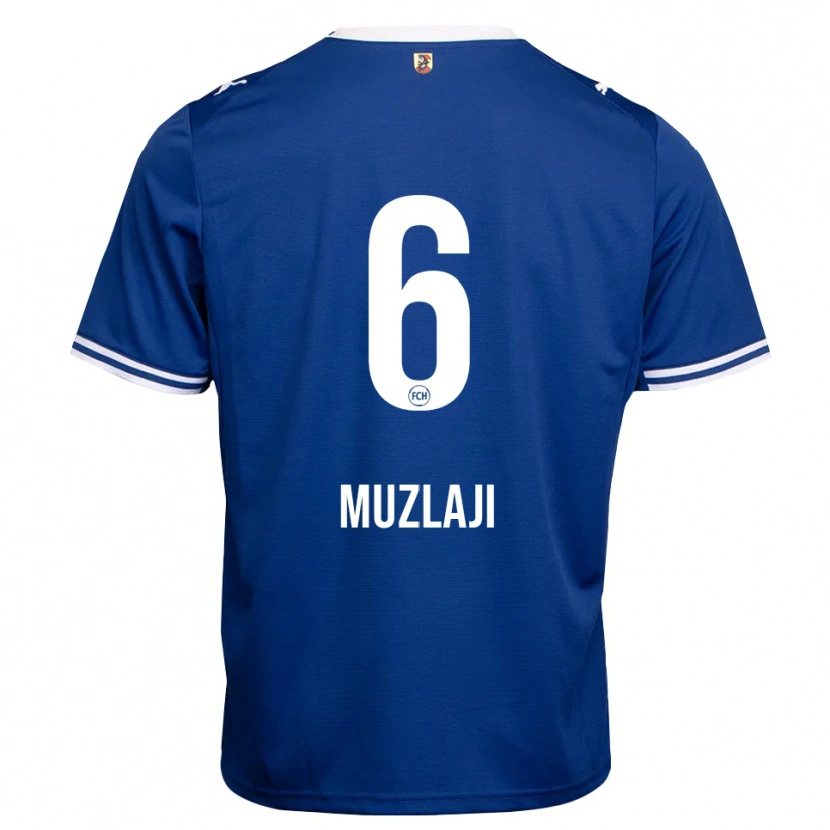 Danxen Mulher Camisola Saleem Muzlaji #6 Azul Real Branco Alternativa 2026/27 Camisa Brasil